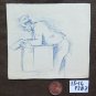 Old Drawing Studio for Shapes Male Pen on Basket Original
