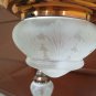Antique Chandelier Copper ~ from the Denmark a 4 Flames or Lights