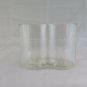 Jar Glass for Cruet Circular to Double Cup Vintage First 900 R79