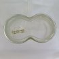 Jar Glass for Cruet Circular to Double Cup Vintage First 900 R79