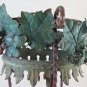2 Planters Wrought Iron Flower Pot Planter Decoration Patterns Floral Blossom