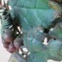 2 Planters Wrought Iron Flower Pot Planter Decoration Patterns Floral Blossom