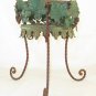 2 Planters Wrought Iron Flower Pot Planter Decoration Patterns Floral Blossom