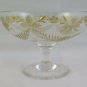 Cup Glass Bevelled First 900 Pot Vintage Glass Center of Table R88