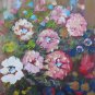 Painting Antique Painting Oil on board Style Impressionist Blossom Floral V