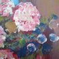 Painting Antique Painting Oil on board Style Impressionist Blossom Floral V