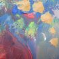 Painting Antique Painting Oil on board Style Impressionist Blossom Floral V