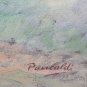 Painting Antique Oil Landscape Painting Original Signed Pancaldi Modern 900 Xx