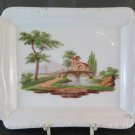 Small Tray Porcelain Hand-Painted Napoleon III Third Beginning 900 R120