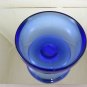Bowl Centerpieces Trays Glass Blue Original Vintage Glass Bowl R41
