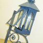 Post Wrought Iron Forged by hand Neogotico with Arm Wall