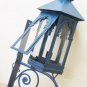 Post Wrought Iron Forged by hand Neogotico with Arm Wall