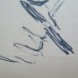 Old Drawing a Marker Basket Sketch Studio Figure Male Period P28.5