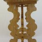 Small Table Stool Vintage Wooden Three Tier Table in miniature Years 60 GF1