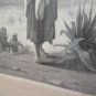 Ruth by M. Weber Antique Engraving with Frame Wooden Print R97