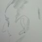 Old Sketch Original of Painter Gaetano Pancaldi of Modena Portrait P28.8