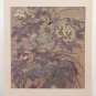 Fabric Embroidered Chinese Antique Asia Birds Animals X8