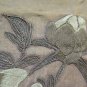 Fabric Embroidered Chinese Antique Asia Birds Animals X8