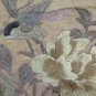 Fabric Embroidered Chinese Antique Asia Birds Animals X8