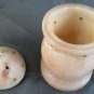 Antique Lamp in Alabaster Veilleuse for Bedside Table Desk Table Light R76