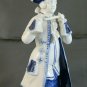 Couple Figurines Porcelain GDR Germany Eastern German Democratic Republic X3