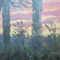 Small Painting Antique Painting Oil on board Landscape Style Impressionist p1