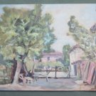Country Dell 'em Ilia-Romagna Painting Antique Oil Landscape Certificate p11