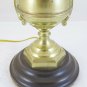 Table Lamp Vintage Brass Lampshade Golden Desk or Work CH5