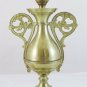 Table Lamp Vintage Brass Lampshade Golden Desk or Work CH5