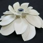Ceiling Light Wall Chandelier Vintage a Flower Magnolia Made Hand Years 70 CH19