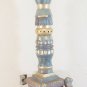 Old Torciera Wooden Style Baroque First Twentieth Century Candlestick Gf