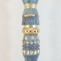 Old Torciera Wooden Style Baroque First Twentieth Century Candlestick Gf