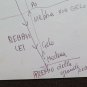 Old Sketch Clipboard of Painter Gaetano Pancaldi Drawing Pen Basket P28.7
