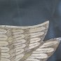 Pair of Fret Decorative Iron Shaped like Birds Engraved Engraving CH13 84 85