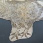 Pair of Fret Decorative Iron Shaped like Birds Engraved Engraving CH13 84 85
