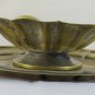 Plate Antique in Metal Silver Style Baroque Period First Twentieth Century SU6