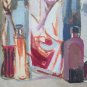 Antique Sketch Studio with Tools of Craft Painting Antique Painting Oil P9