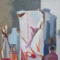 Antique Sketch Studio with Tools of Craft Painting Antique Painting Oil P9