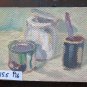 Painting Antique all Tools the Painter Oil on board 50 Years p16