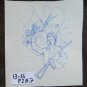 15 Sketching on Basket Opera Painter G.Pancaldi Drawing Portrait Man Lady P28.7