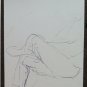 15 Sketching on Basket Opera Painter G.Pancaldi Drawing Portrait Man Lady P28.7
