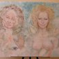 Painting Vintage New Wave Technical Mixed Nude Feminine with Jigs P33.8