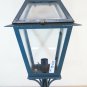 Post Wrought Iron Forged Hand Vintage Wall Lantern Light Lamp Ch