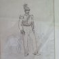 Drawing Antique Military Nizza Cavalry - Savoy - Genova - Piedmont Royal c2