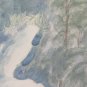 Painting Modern Contemporary Landscape Winter Snowy Painting Signed P33.1