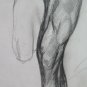 Old Drawing Sketch Studio Anatomical Body Male and Nude Feminine P28.9