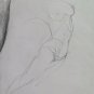 Old Drawing Sketch Studio Anatomical Body Male and Nude Feminine P28.9