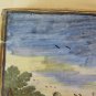 Antique Tile in Ceramic Castles D'Abruzzo Period Seven Hundred XVIII