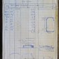 Antique Drawing Pen on Basket Studio Sketch D'Author Original Portrait P28.5