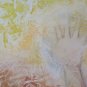 Painting Modern Portrait Feminine Style Pop Years 1980's Painting Original P33.1